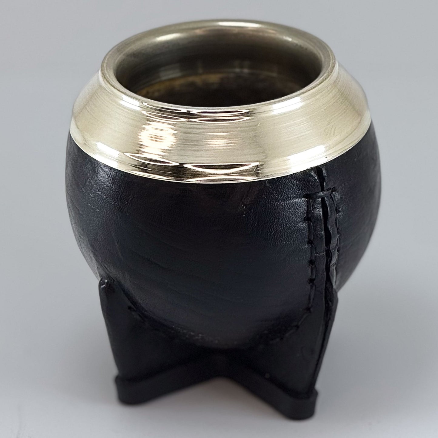 Torpedo Mate with Alpaca Virola - Argentinian Mate Cup for Yerba Mate