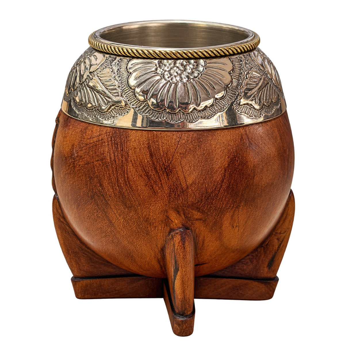Torpedo Mate with Joyero Virola Chiseled al Lacre - Aged Brown