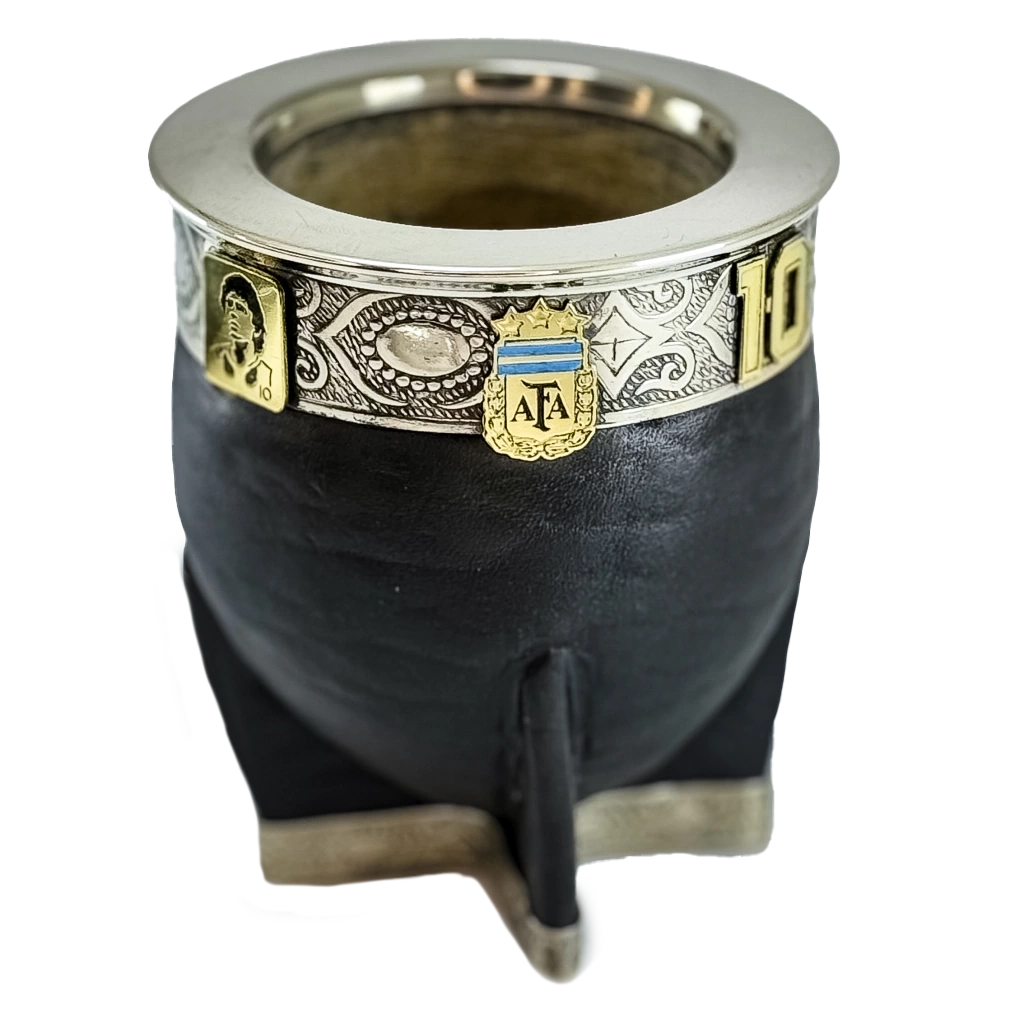 Imperial Mate Gourd DIEGO MARADONA - Argentinian Mate Cup for Yerba Mate