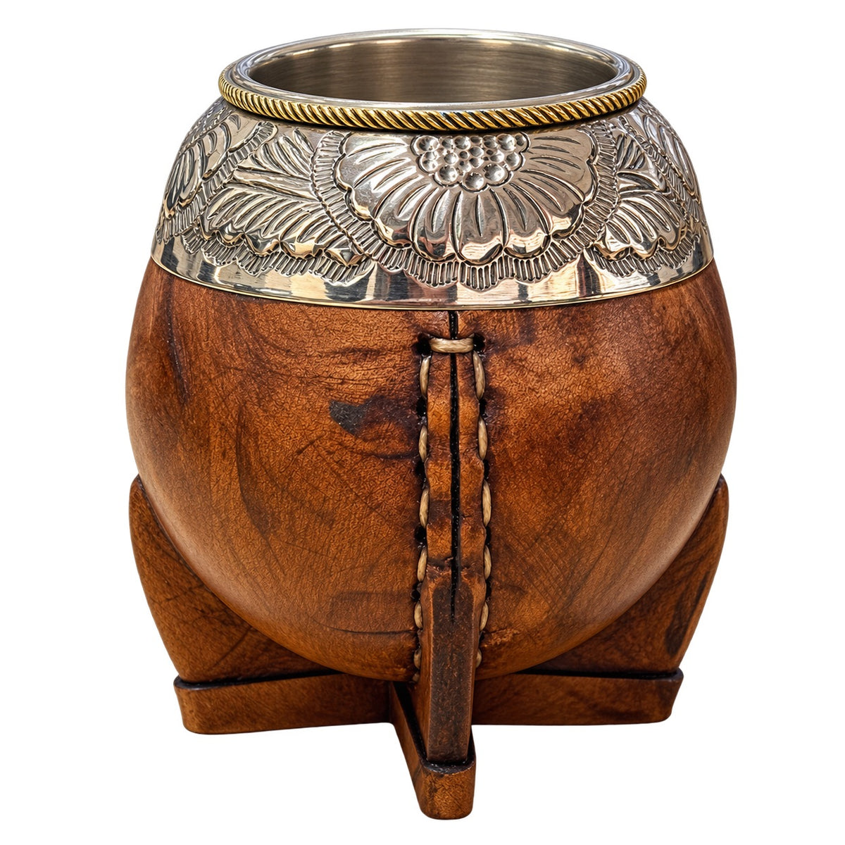 Torpedo Mate with Joyero Virola Chiseled al Lacre - Aged Brown