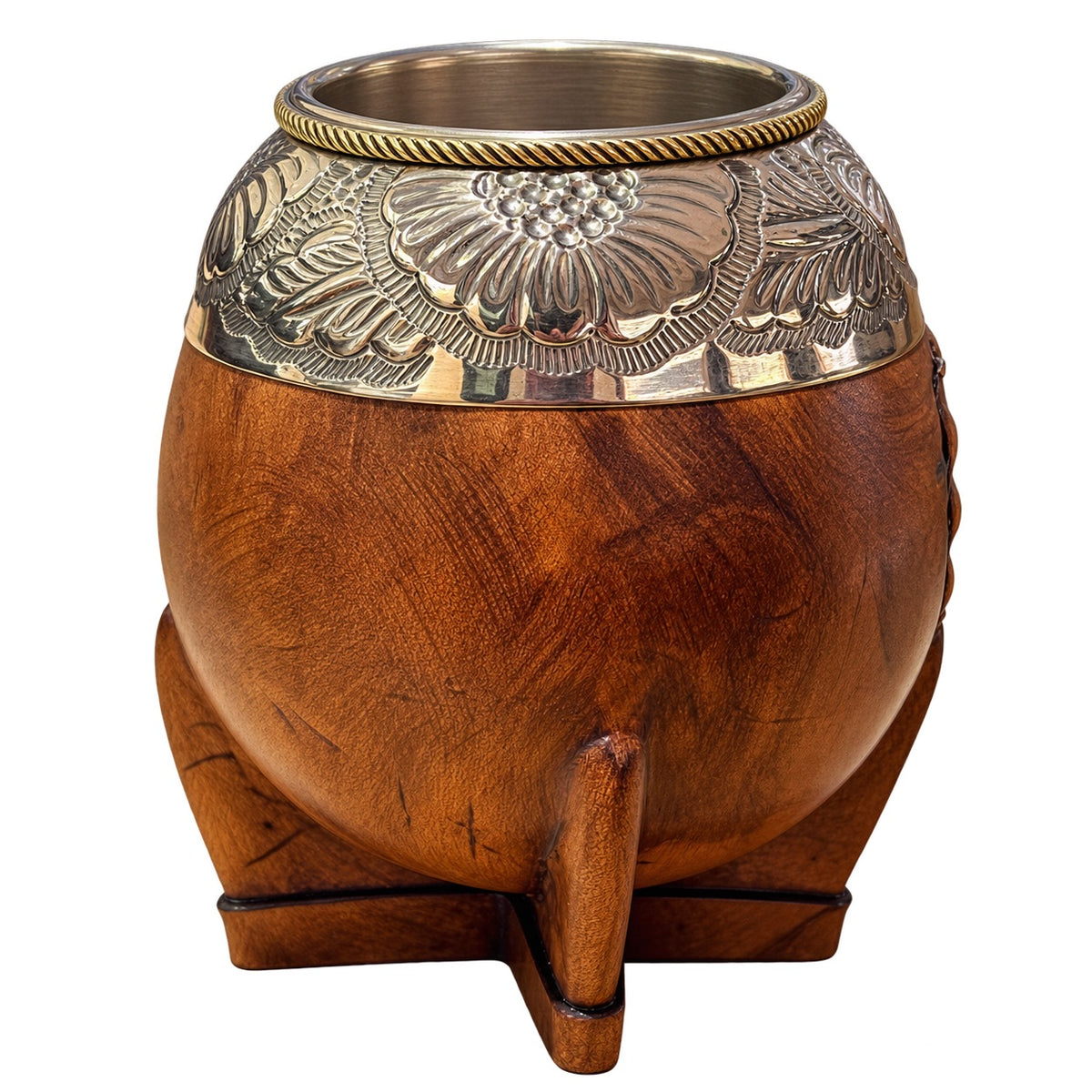 Torpedo Mate with Joyero Virola Chiseled al Lacre - Aged Brown