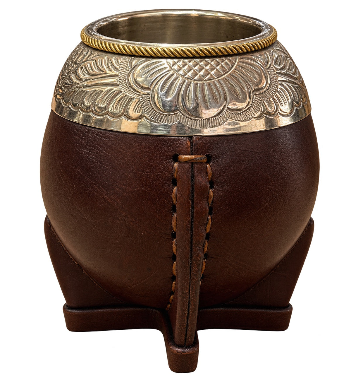 Torpedo Mate with Joyero Virola Chiseled al Lacre - Chocolate Brown