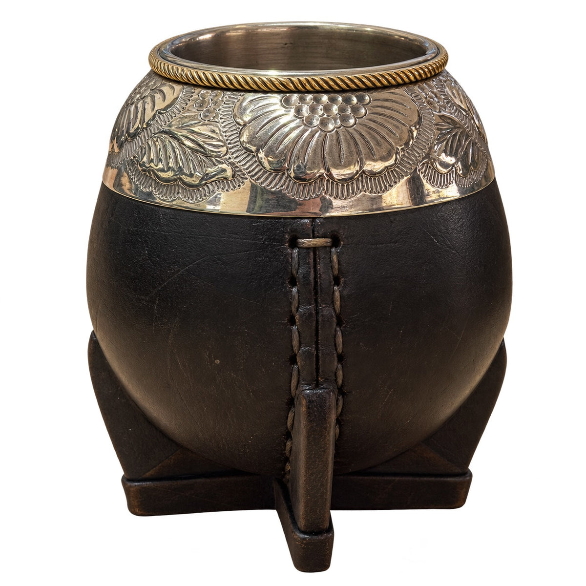 Torpedo Mate with Joyero Virola Chiseled al Lacre - Black