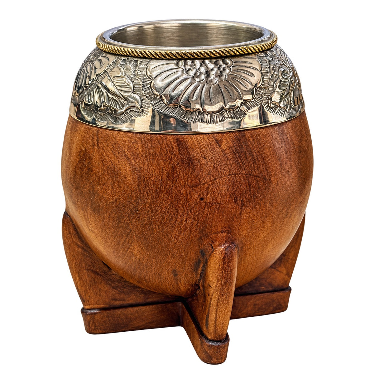 Torpedo Mate with Joyero Virola Chiseled al Lacre - Aged Brown