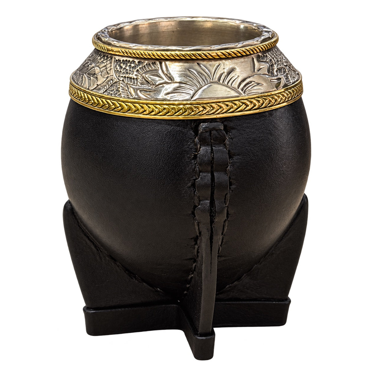 Torpedo Mate with Bronze Decoration - Black