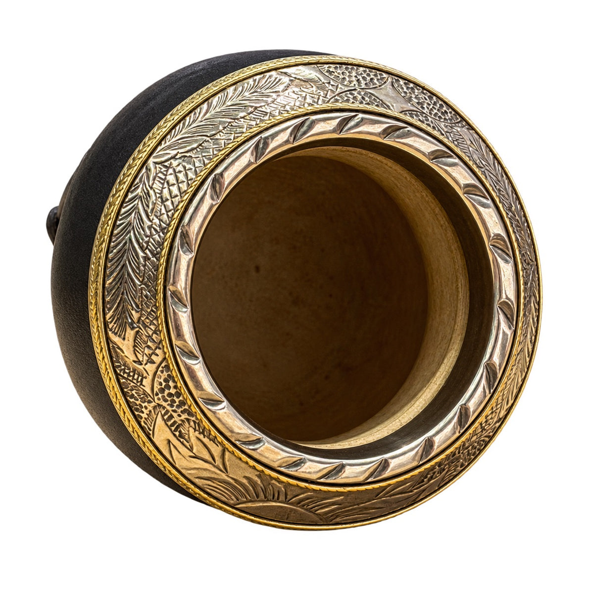 Torpedo Mate with Bronze Decoration - Black