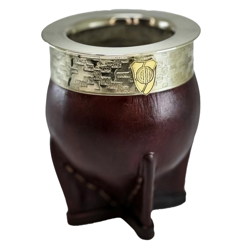 Imperial Mate Gourd RIVER PLATE   - Argentinian Mate Cup for Yerba Mate
