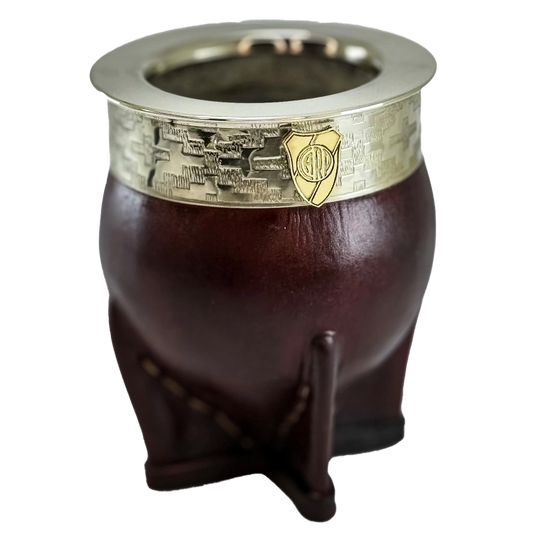 Imperial Mate Gourd RIVER PLATE   - Argentinian Mate Cup for Yerba Mate